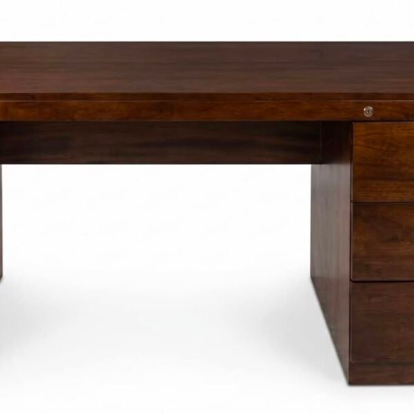 Don Carolis Solid Mahogani Executive Table With Drawers